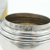 George IV Sterling Silver Bun Shape Sugar Caster Antique 1821 London