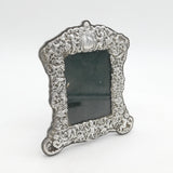 Sterling Silver Art Nouveau Cherub Pattern Picture Frame Vintage 1972 Birmingham