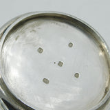 George III Sterling Silver Wooden Handle Brandy Pan Antique 1809 London