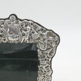 Sterling Silver Art Nouveau Cherub Pattern Picture Frame Vintage 1972 Birmingham
