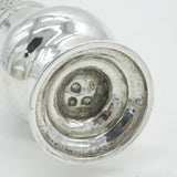 George II Sterling Silver Crested Muffineer Sugar Caster Antique 1758 London