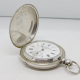 19th Century Russian .875 Silver George Favre-Jacot Double Hunter Pocket Watch c1890