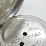 19th Century Russian .875 Silver George Favre-Jacot Double Hunter Pocket Watch c1890