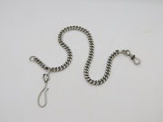 19th Century Russian .84 Silver Albert Link Pocket Watch Chain Antique c1890