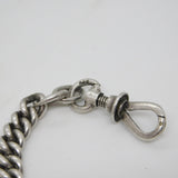 19th Century Russian .84 Silver Albert Link Pocket Watch Chain Antique c1890