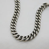 19th Century Russian .84 Silver Albert Link Pocket Watch Chain Antique c1890
