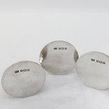 Sterling Silver Hunting Interest Menu or Place Settings 1931 Antique Birmingham