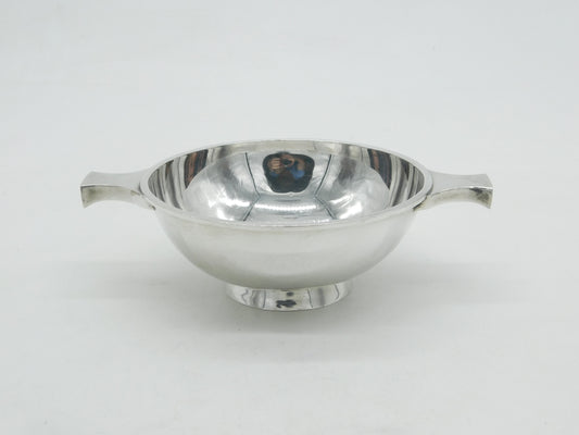 Scottish Sterling Silver Quaich Cup 1990 Edinburgh Hamilton & Inches Vintage