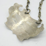 Sandylands Drinkwater George II Sterling Silver Brandy Decanter Label Antique