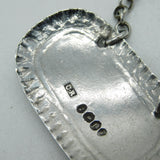 George IV Sterling Silver Maderia Decanter Label Antique 1828 London