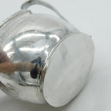 Georgian Sterling Silver Floral Bright Cut Cream Jug 1806 London Antique
