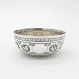 Victorian Sterling Silver 12 Signs of Zodiac Sweet Treat Bowl 1885 London
