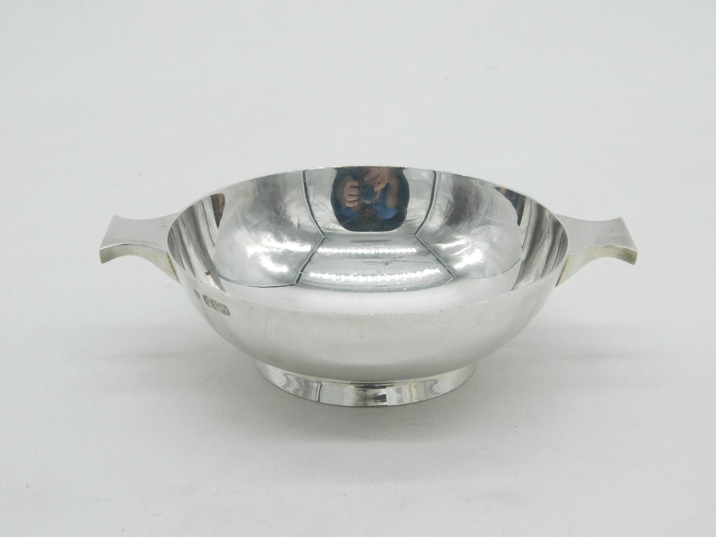 Scottish Sterling Silver Quaich Cup Vintage Edinburgh 1973 J.B Chatterley & Sons