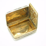 Nathaniel Mills George IV Sterling Silver Vinaigrette Antique 1828 Birmingham