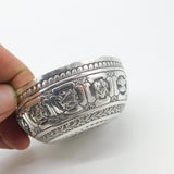 Victorian Sterling Silver 12 Signs of Zodiac Sweet Treat Bowl 1885 London