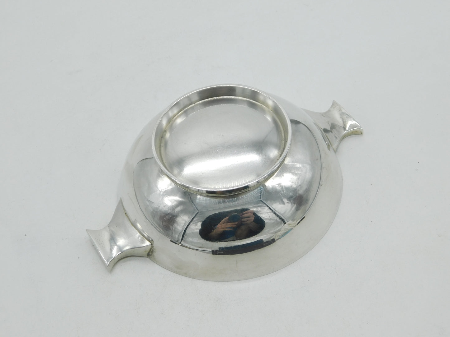 Scottish Sterling Silver Quaich Cup Vintage Edinburgh 1973 J.B Chatterley & Sons