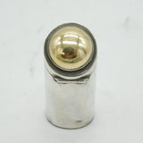 Asprey & Co. WW1 Interest Sterling Silver & Brass Ypres Campaign Vesta Case Antique