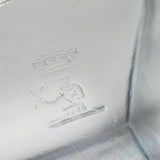 Pair Georgian Sterling Silver Heraldic Crested Salver Dishes London 1803 Antique