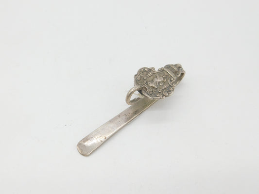 Victorian Dutch Sterling Silver Sewing Chatelaine Clip Antique c1880 Classical