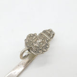 Victorian Dutch Sterling Silver Sewing Chatelaine Clip Antique c1880 Classical