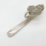 Victorian Dutch Sterling Silver Sewing Chatelaine Clip Antique c1880 Classical