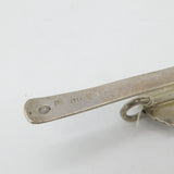Victorian Dutch Sterling Silver Sewing Chatelaine Clip Antique c1880 Classical