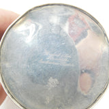 Edwardian Sterling Silver Floral Pattern Trinket Box 1902 Birmingham Antique