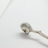 George II Pair Sterling Silver Shell Bowl Sugar Nips 1760 London James Jennings