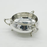 Arts & Crafts Planished Sterling Silver Tyg Sugar Bowl 1919 Antique London