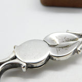 Georgian Pair of Sterling Silver Shell Bowl Sugar Nips c1770 James Graham London