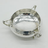 Arts & Crafts Planished Sterling Silver Tyg Sugar Bowl 1919 Antique London