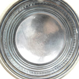 Large Neoclassical Silver Plated Cocktail Shaker or Mixer Evans Antique c1930