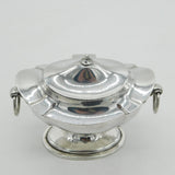 Victorian Sterling Silver Pedestal Tea Caddy Antique 1901 London Thomas Hayes