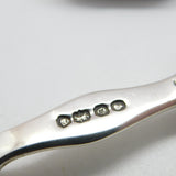 Early Victorian Sterling Silver Double Ended Medicine Spoon 1839 London Antique