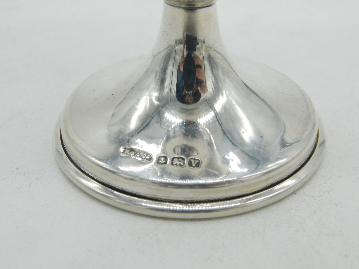 Sterling Silver Wine Goblet or Chalice Antique 1921 Birmingham Art Deco