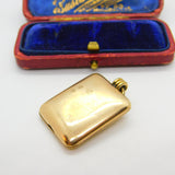 Victorian 9ct Gold Back & Front Good Luck Horseshoe Locket Antique c1880