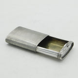 Edwardian Sterling Silver Engine Turned Propelling Snuff Box 1904 Antique