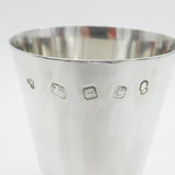 Sterling Silver Wine Goblet or Chalice Vintage 1977 London De-Mar Silverware