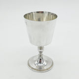 Sterling Silver Wine Goblet or Chalice Vintage 1977 London De-Mar Silverware