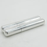 Large Sterling Silver Double Cigar Case Vintage 2001 Carrs of Sheffield