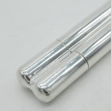 Large Sterling Silver Double Cigar Case Vintage 2001 Carrs of Sheffield