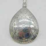 Marius Hammer .830 Silver Medieval Style Collectors Spoon Antique c1930 Norway