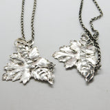 Victorian Pair of Sterling Silver Whisky & Brandy Decanter Labels 1839 Antique