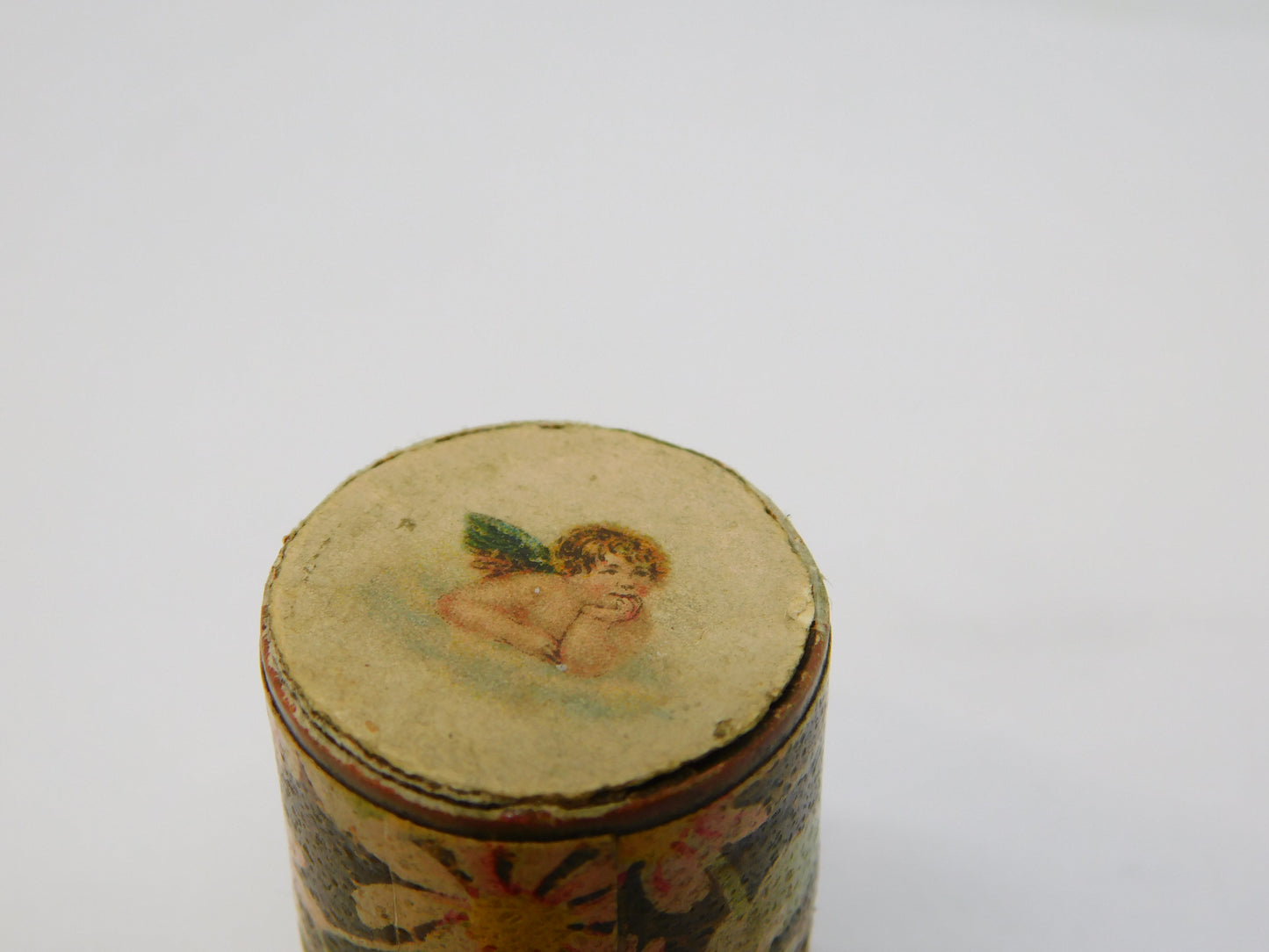 19th Century E Klein u. Cie 800 Silver & Gold Boxed Sewing Thimble Antique c1880