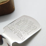 Sterling Silver 'Ich Dien' Prince of Wales Investiture Tea Caddy Spoon 1969