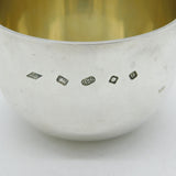 Sterling Silver Modernist Whisky Tumbler Cup Vintage 2006 London
