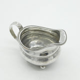 Georgian Sterling Silver Leaf Pattern Cream Jug 1798 London Antique T. Harper