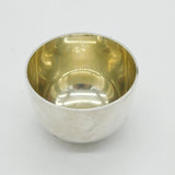 Sterling Silver Modernist Whisky Tumbler Cup Vintage 2006 London