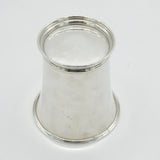 Sterling Silver Modernist Drinking Cup or Beaker Vintage 1961 Birmingham