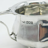 Chamberlain Clarke Partnership Art Nouveau Sterling Silver Sugar Bowl 1905 London